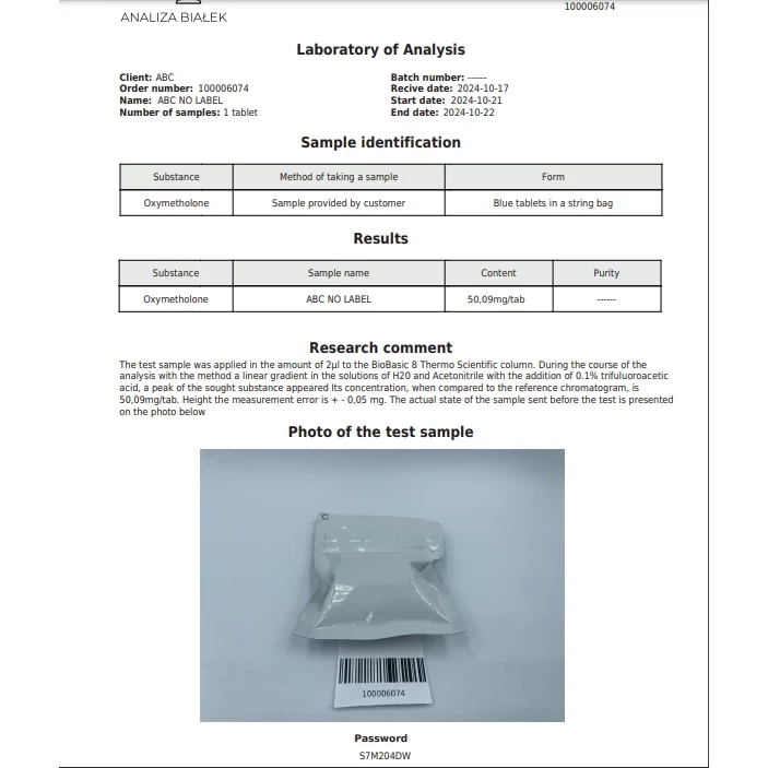 Stealth Labs Oxymetholone