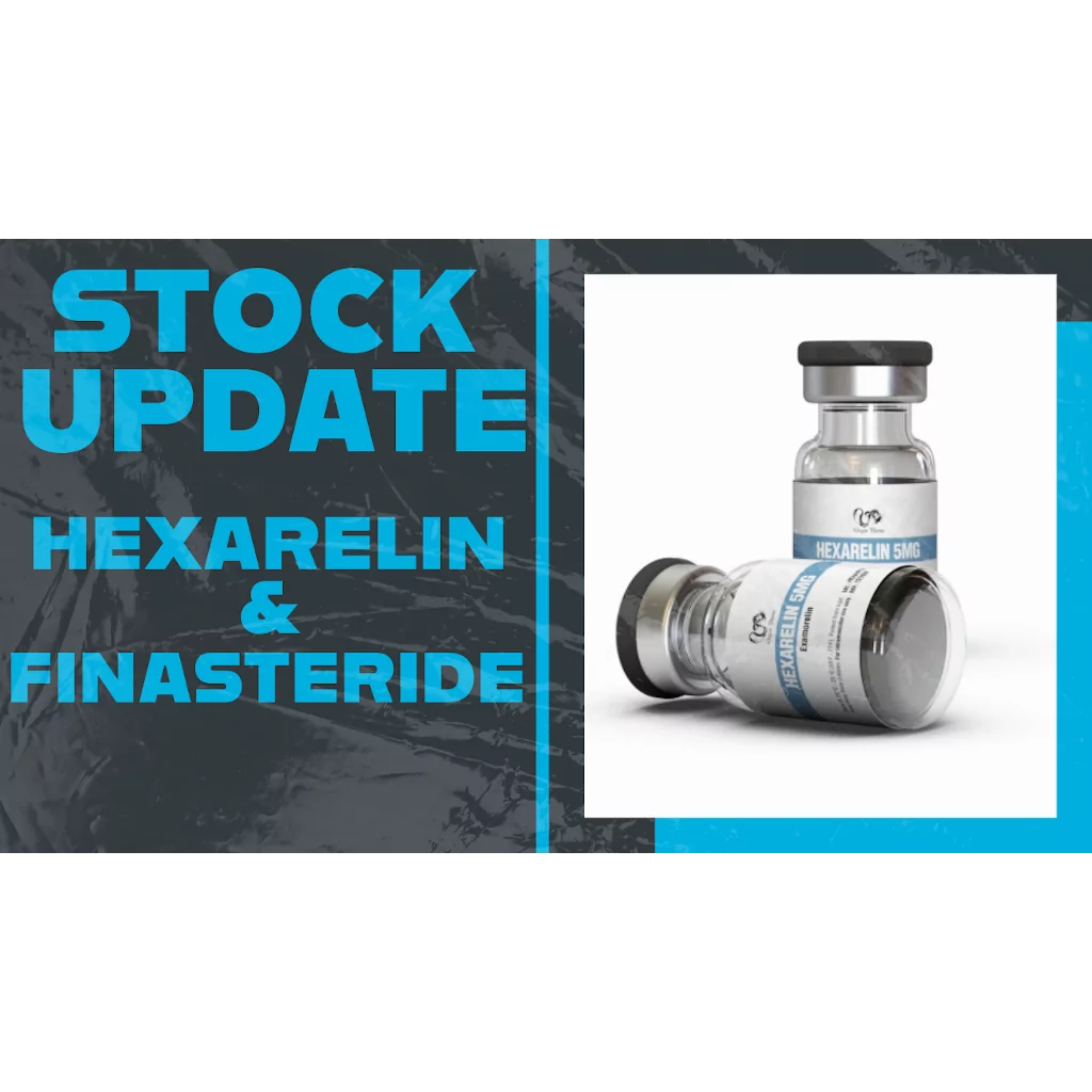 New from Dragon Pharma: Finasteride & Hexarelin