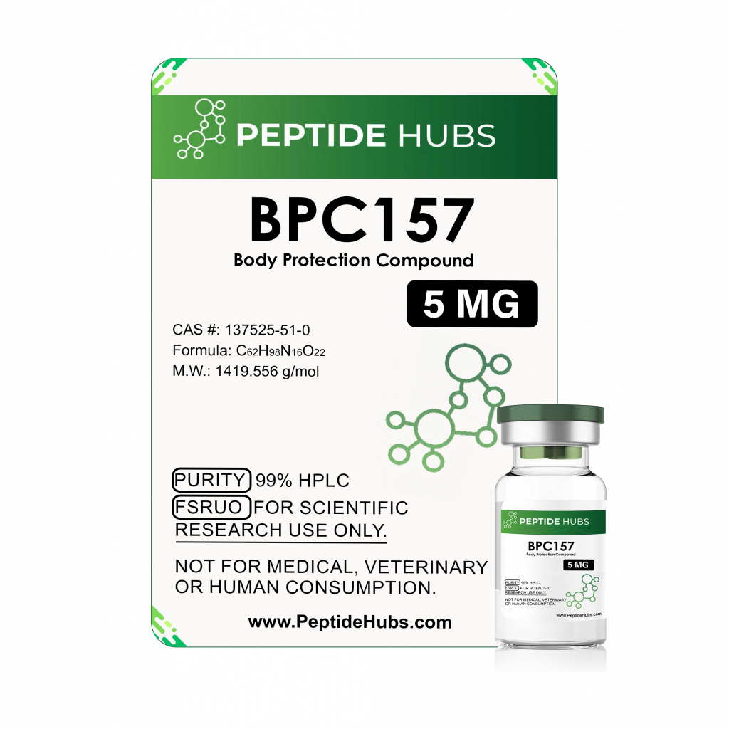 Peptide Hubs BPC 157 5 mg Peptide Hubs BPC 157 5 mg