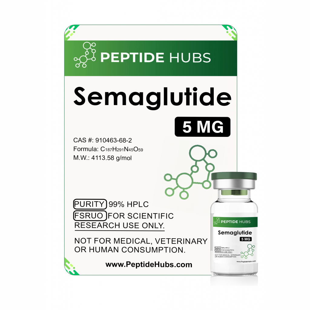 Peptide Hubs Semagluitde 5 mg Peptide Hubs Semagluitde 5 mg