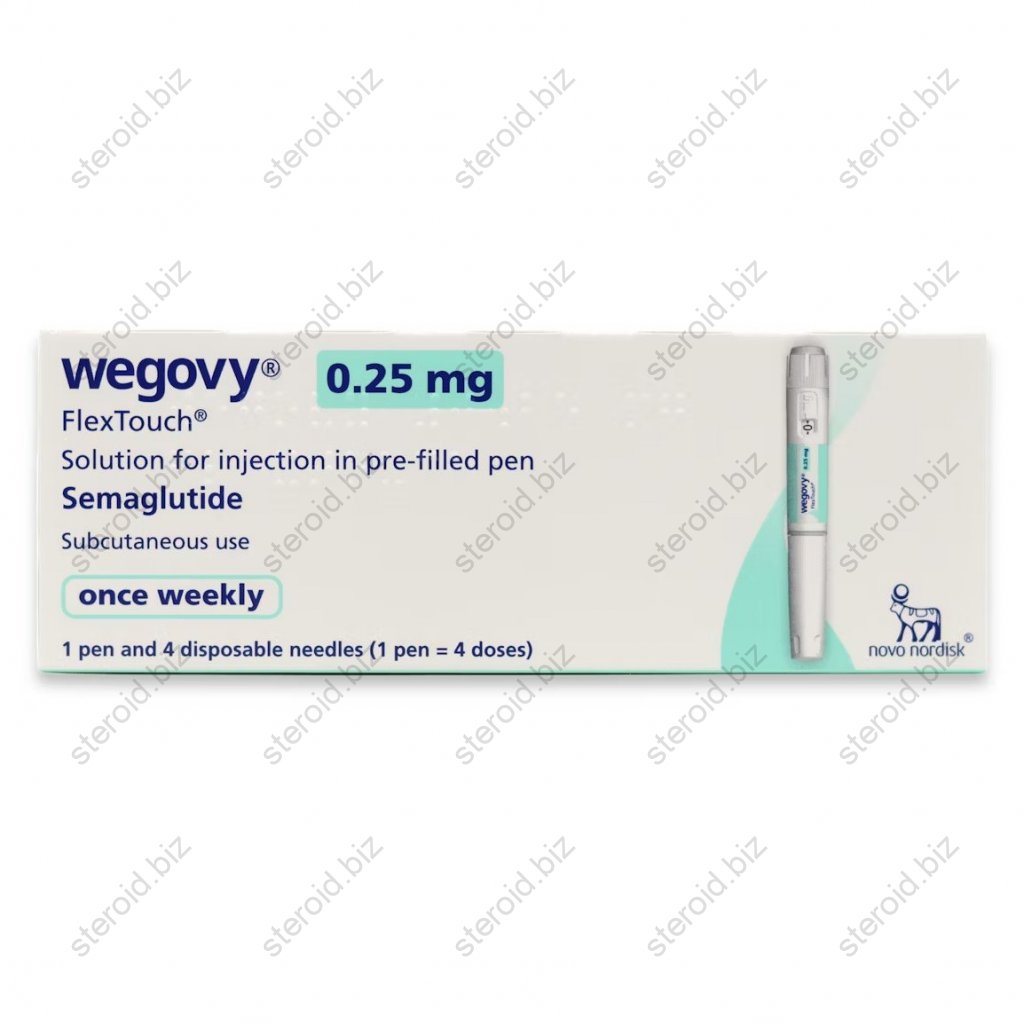 Novo Nordisk Wegovy 0.25 mg Novo Nordisk Wegovy 0.25 mg