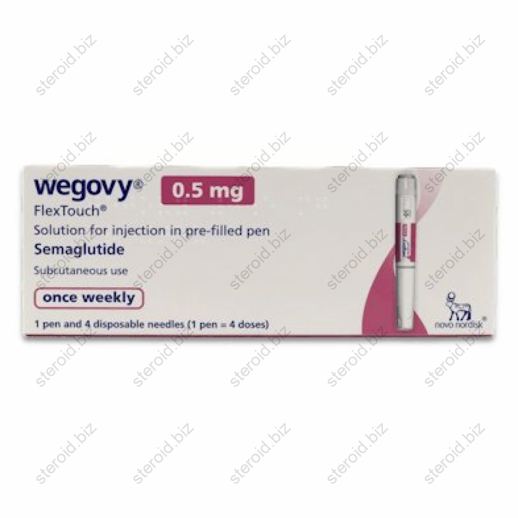 Novo Nordisk Wegovy 0.5 mg Novo Nordisk Wegovy 0.5 mg
