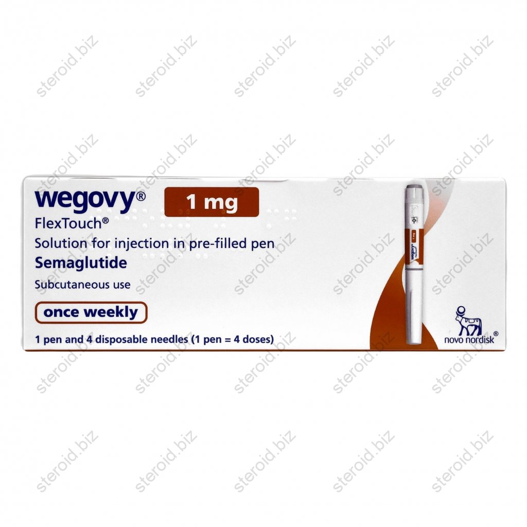 Novo Nordisk Wegovy 1 mg Novo Nordisk Wegovy 1 mg