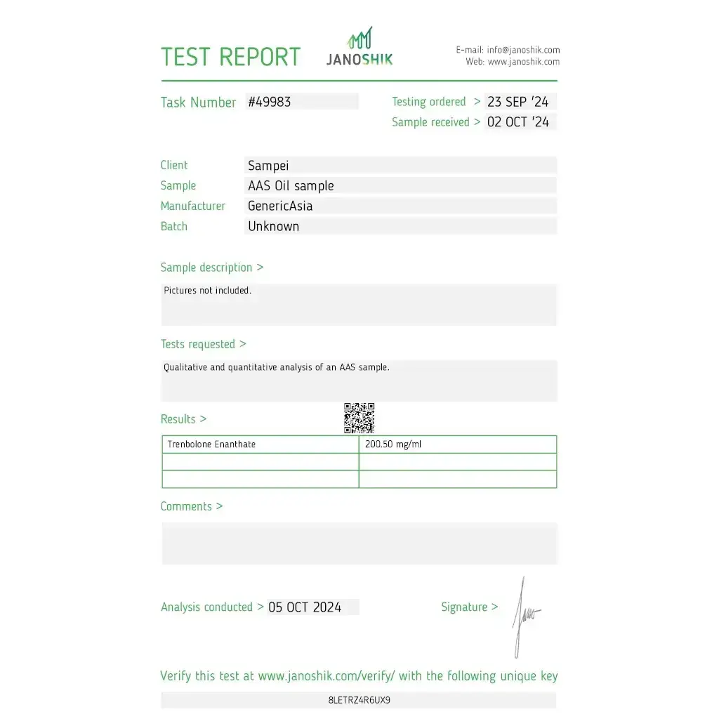 Trenbolone Enanthate 200